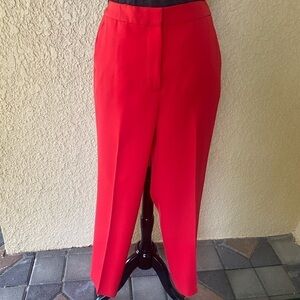 Rag‎ & Bone Women's High Rise Vibrant Red Trousers Size 8